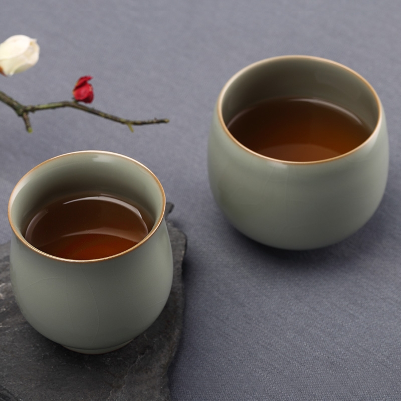 Qiao mu measured your up start restoring ancient ways household manual sample tea cup jingdezhen ceramic creative individual small cups