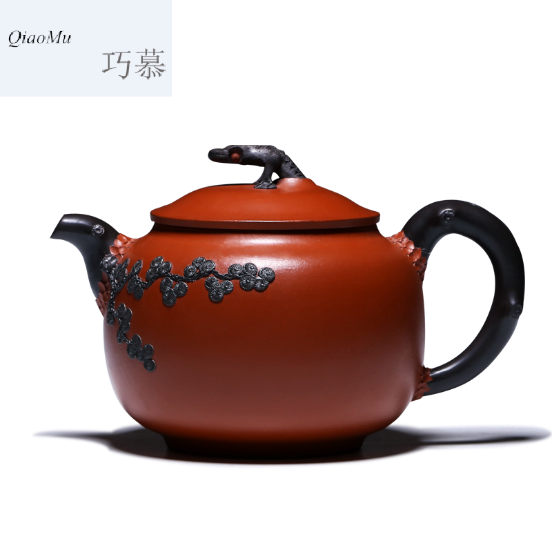 Qiao mu HM 【 】 yixing pure manual mud painting are it by the teapot undressed ore kung fu teapot tea sets