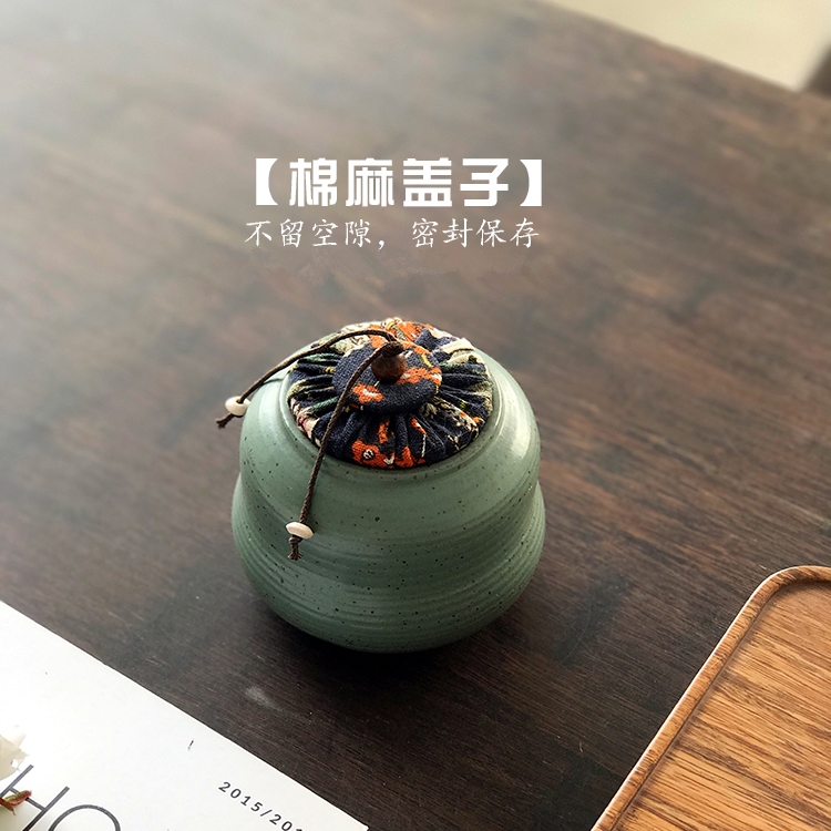 Qiao mu tea caddy fixings kung fu tea tea POTS household manual ceramic pot simple Japanese