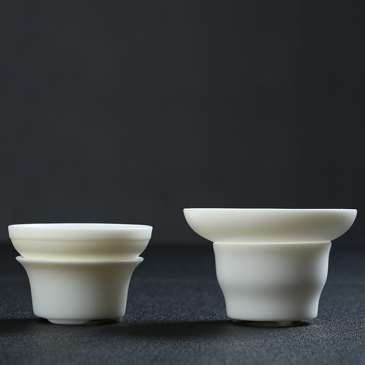 Qiao mu) white porcelain ceramic tea set tea tea strainer creativity fair keller set filter tea at tea