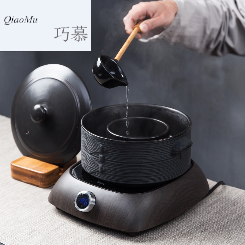 Qiao mu boiled tea ware ceramic boiling kettle black tea pu 'er tea stove home points to restore ancient ways the tea, the electric TaoLu suits for