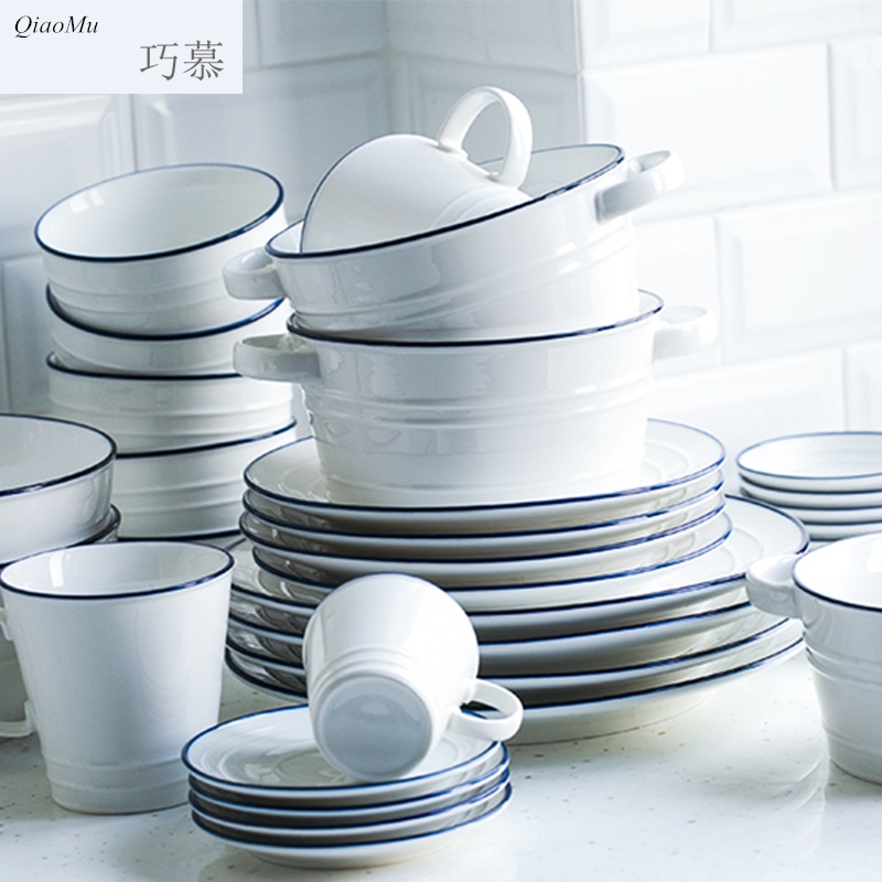 Longed for creative contracted ceramic tableware dishes home opportunely rainbow such as bowl bowl bowl dish dish food dish ceramic plates