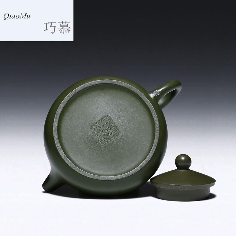 Qiao mu HM 【 】 famous yixing pure manual rare ore chlorite are it to kung fu teapot tea sets