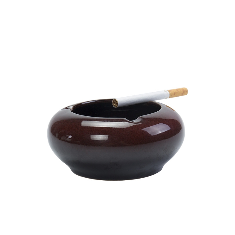 Qiao mu creative move variable ashtray household ceramic tea tea accessories zero with small portable ashtray