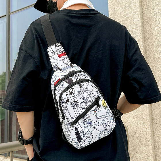 2025 new crossbody bag men's bag fashionable breast bag men's shoulder bag boys small shoulder bag student backpack women 2025 new crossbody bag men's bag fashionable breast bag men's shoulder bag boys small shoulder bag student backpack women