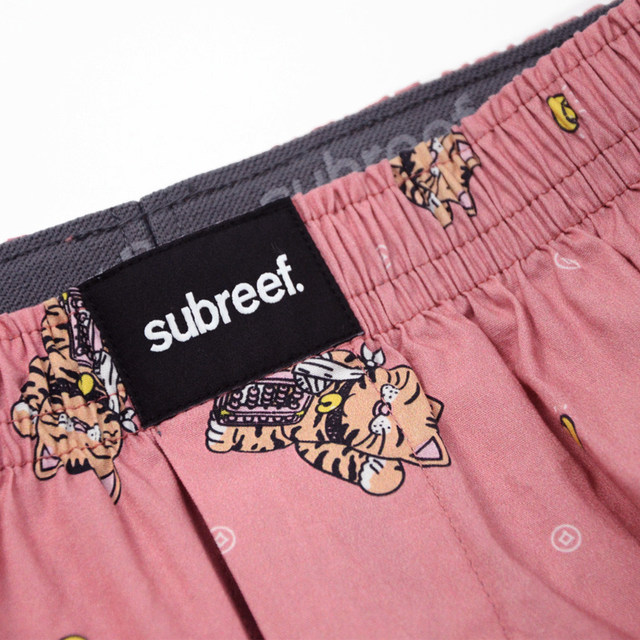 Lucky Cat Subreef Anyu Cotton Cotton Boxer Shorts Underwear Men and Women's Home Pants Arrow Pants Pajama Pants Large