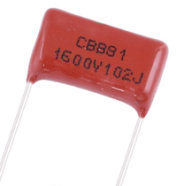 CBB thin-film capacitive polyester capacitive CBB81 102J 1600V foot distance 0 15MM 001UF 1NF
