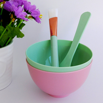 Beauty supplies large padded soft facial membrane bowl mask brush 3 sets DIY self-made film adjustment tool
