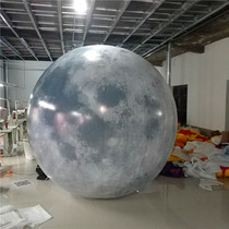 Customized Mid-Autumn Festival simulation inflatable lunar air model luminous moon model led light jade rabbit cartoon model