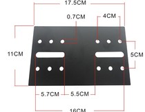All-iron speaker bracket pallet Audio tripod accessories Professional audio floor bracket accessories All-iron pallet