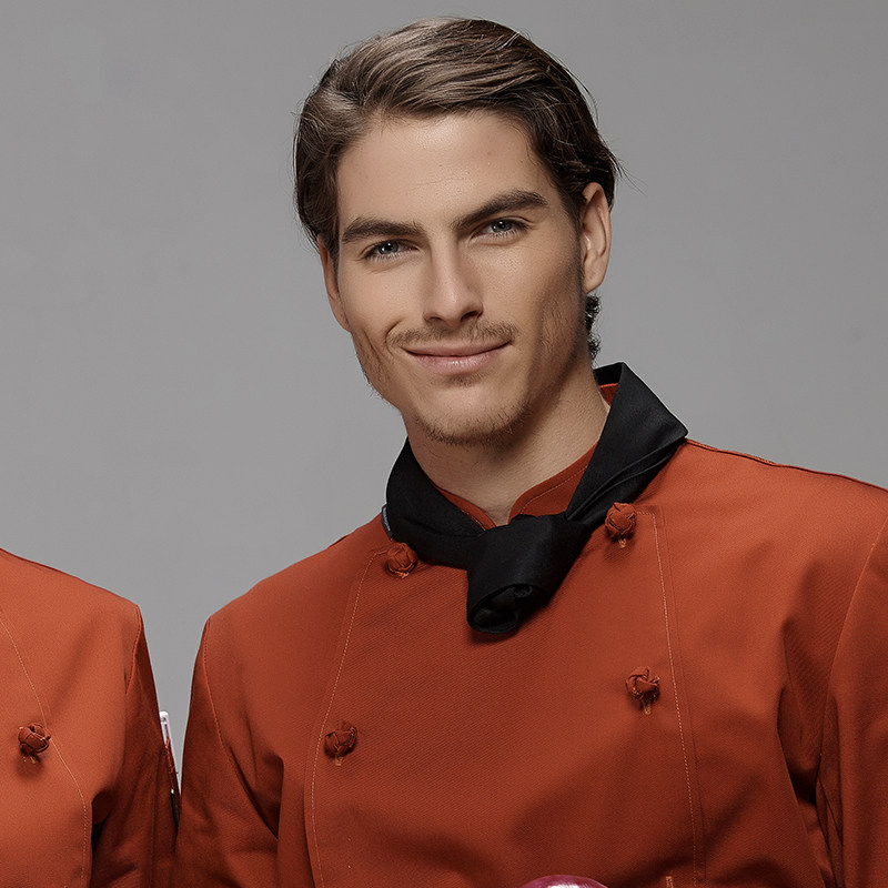 厨师三角巾领巾西餐厅汗巾厨房酒店蛋糕店咖啡厅后厨男女工作领巾