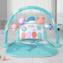 Pedal piano Newborn baby fitness rack Baby boys and girls music educational toys 0-1 years old 3-6 months 12