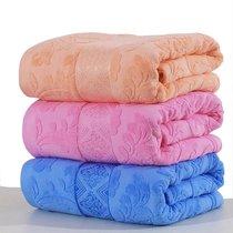 Old-fashioned cotton towel quilt thickened single and double cotton towel blanket summer air conditioning blanket summer cool quilt thread blanket summer quilt