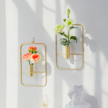 ins wind wall decoration Wall Wrought iron pendant Creative Nordic bedroom room interior wall decoration