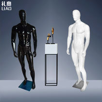Export best-selling muscle large size male model human body glass steel European and American mannequins