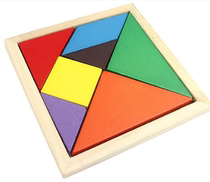 Childrens puzzle Jigsaw puzzle Building blocks Wooden toys Puzzle imposition baby brain development toys