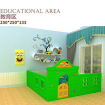 Kindergarten plastic game house doll house small House Childrens Play House toy house indoor simulation toy