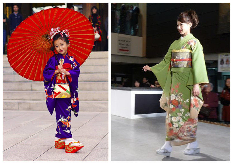 经常穿木屐的女人,你们的脚不会痛吗?