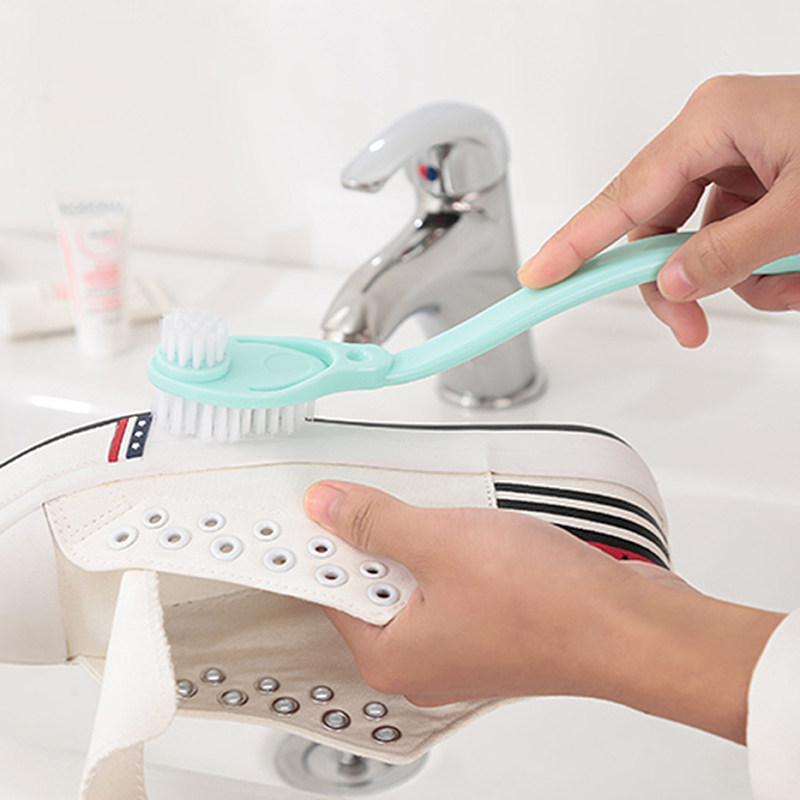 鞋擦长柄鞋刷软毛清洁多功能小白鞋运动鞋两面洗鞋刷子