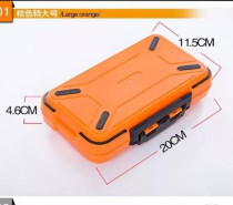 Fishing accessories box waterproof accessories box multifunctional waterproof fishing box small matching