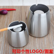 Stainless Steel Ashtrays Creativity Personality Trends Ins Wind Fashion Bar Living Room Internet Café Booking Logo Print