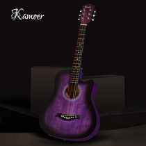  Kamor retro folk 38 inch beginner acoustic guitar novice self-taught adult female male piano practice beginner student