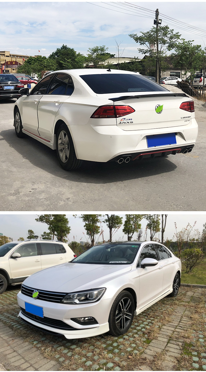 适用于15-19款大众凌渡改装包围大小全包围侧裙前铲后唇拢流尾翼