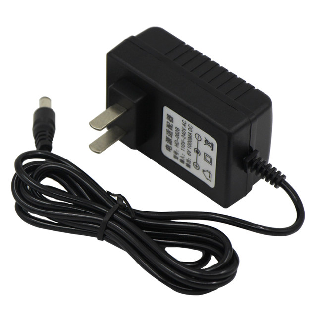 ລົດຈັກເດັກນ້ອຍ ລົດຈັກ ການຄວບຄຸມໄລຍະໄກ ລົດ toy car power supply 6v12V Children's electric car charger adapter adapter