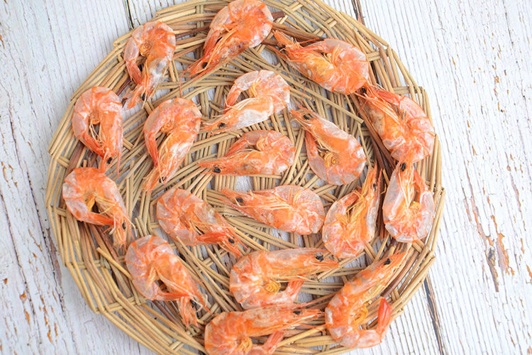 干虾干烤虾干500g一斤装对虾野生风干虾大海鲜干货加热即食非特级