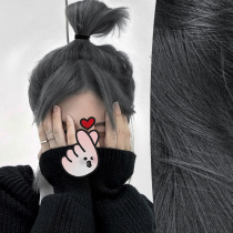 Black tea gray hair dye 2021 popular color White yourself at home dye foam plant pure cream Summer Male