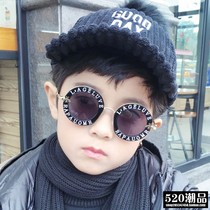 English alphabet childrens sunglasses retro trend baby sunglasses boys and girls fashion personality anti-ultraviolet rays