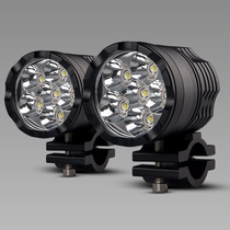 Motorcycle spotlight external 12vled spotlight light pops blazing open road water resistant retrofit headlights