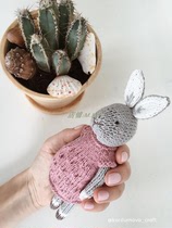 Rabbit Rola Only Literal Diagrams Antivegan Body One-piece Dress Rod Needlework Wool Weave Doll Diagrams Decontextuals Tutorial