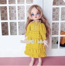 Si Yue stick needle doll clothes illustration suitable for 6 points bjd small cloth ob11 savage baby Holala pure text tutorial