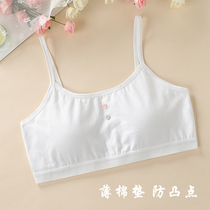 girl's puberty vest girl's junior high school girl's pure cotton underwear thin sponge padded bra