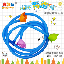 (Cloth fun official shop_science District) kindergarten area corner toy fun sound sound receiver