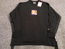 Li Ning GAI joint BADFIVE basketball WangLi Great Wall hip hop loose casual long sleeve T-shirt AHSN757-1-2