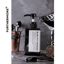 ins Nordic bath bottling cold air brown bottle hand sanitizer shampoo lotion bottling props