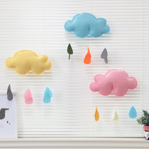Cute Clouds Childrens Birthday Hanging Kindergarten Decoration Supplies Indoor Sky Ornaments DIY Childrens Room Decoration