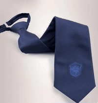 Tibetan blue security tie non-slip zipper adjustment work tie security uniform accessories security tie