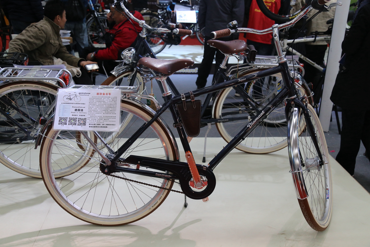 造价百万自行车到底长什么样五羊-本田旗下的电动车品牌净原在本次