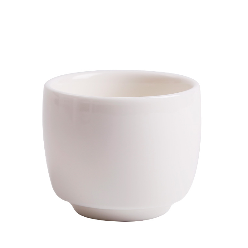 High dehua white porcelain domestic large master cup cup pure white ceramic cups single single kung fu tea