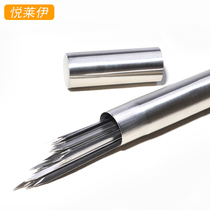 BBQ pail barbecues storage box stainless steel brazing bucket large thick flat round signing round signing barrel