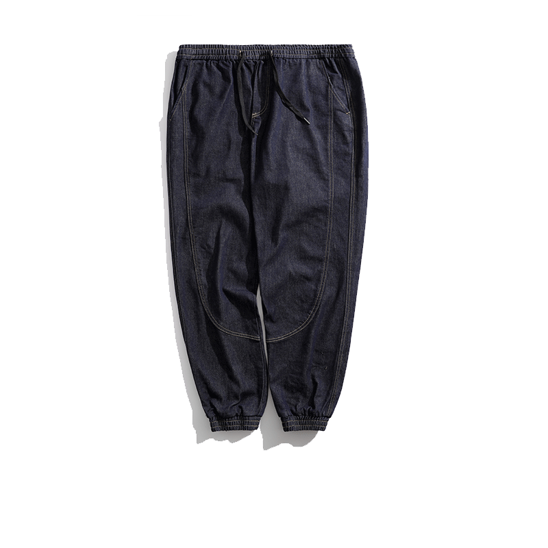 GXXH tide brand men's new denim men's Korean version of the trendy beam of casual pants loose large size large -scale workers Harun pants GXXH tide brand men's new denim men's Korean version of the trendy beam of casual pants loose large size large -scale workers Harun pants