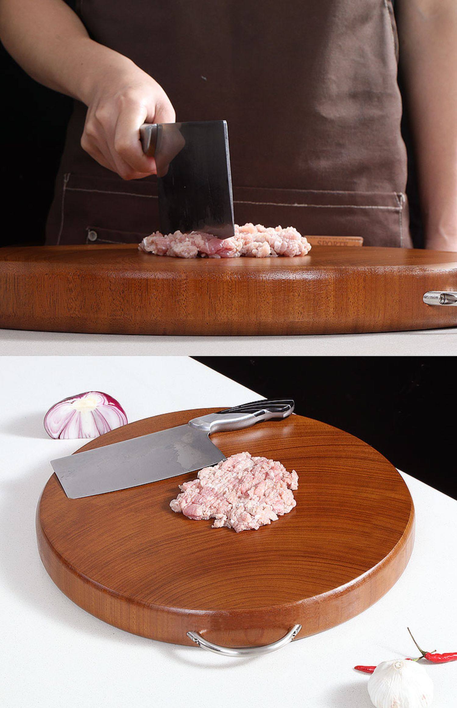 厨帮宝正宗老铁木砧板切菜板家用防霉占粘板厨房菜板案板实木