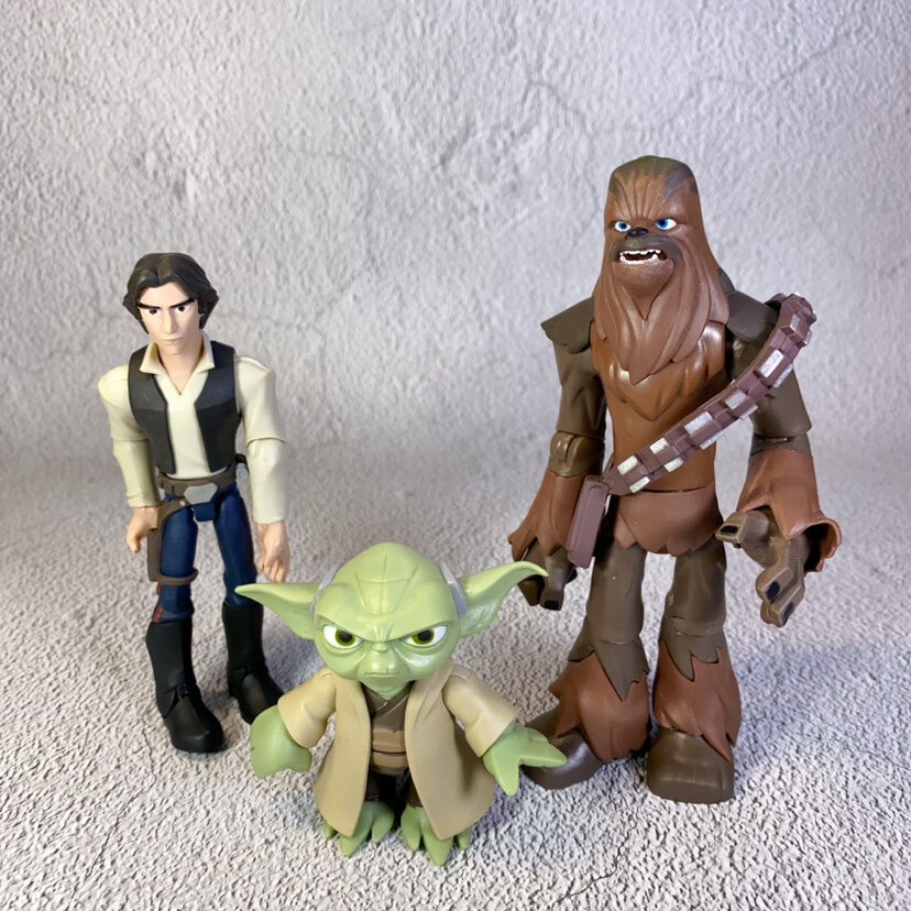 正版散货 迪士尼无限 星球大战 赏金猎人波巴费特 可动模型手办