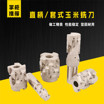 Corn milling cutter D50 D63 D80 Set of indexable corn milling cutter 20 25 32 straight shank corn milling cutter