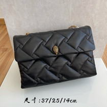 Export niche rat goods shoulder cross chain lambskin material eagle head bag