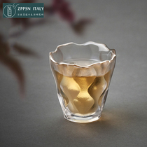 Italy ZPPSN Japanese tea cup heat-resistant frosted glass household high-end tea cup Sake small cup tea set