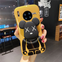 Sun Li Tongan tong Huawei mate30 mobile phone shell anti-fall mate30pro tide card small bruise waist 30pro cartoon cute woman section 30epro silicone gel soft shell with bracket mate3